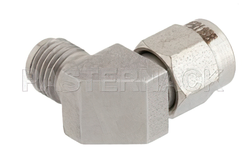 2.92mm Male to 3.5mm Female Right Angle Adapter