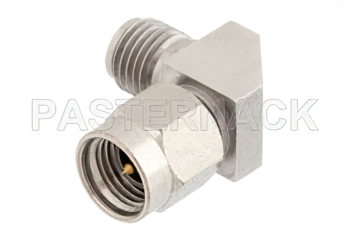 3.5mm Male to 3.5mm Female Right Angle Adapter