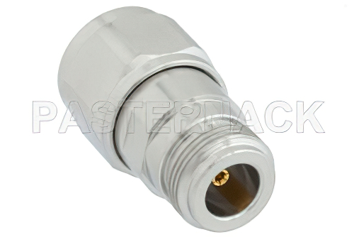 N Male to N Female Adapter, IP67 Mated