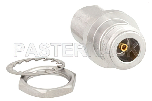 Bulkhead Mount N Female to N Female Adapter, IP67 Mated