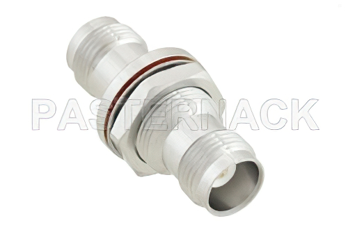Bulkhead Mount TNC Female to TNC Female Adapter, IP67 UnMated
