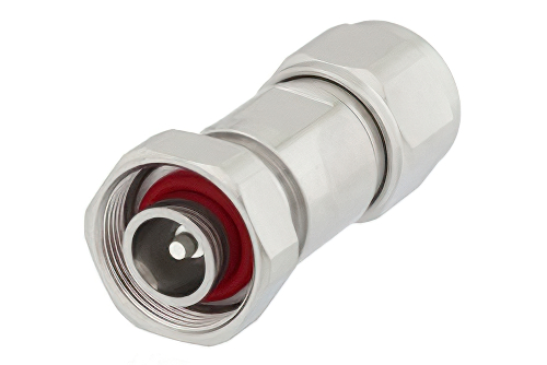 4.1/9.5 Mini DIN Male to N Male Adapter, IP67 UnMated
