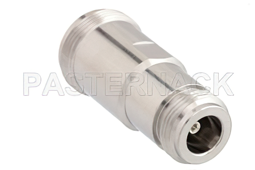 4.1/9.5 Mini DIN Female to N Female Adapter, IP67 UnMated