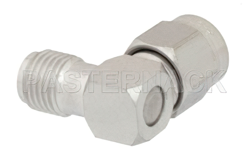 SMA Male to RP-SMA Female Right Angle Adapter