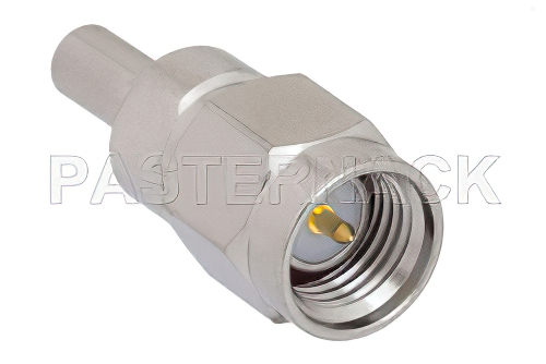 SMA Male to Mini SMP Male Full Detent Adapter