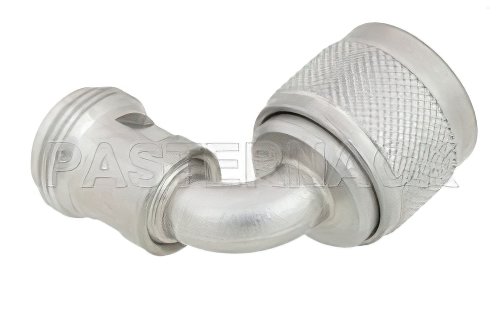 Precision N Male to N Female Radius Right Angle Adapter