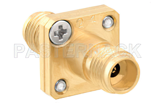 2.4mm Female to Female Precision Calibration Kit Component Thru Operating from DC to 50 GHz