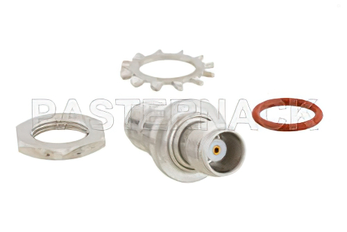 Hermetically Sealed TNC Female to TNC Female Bulkhead Mount Adapter