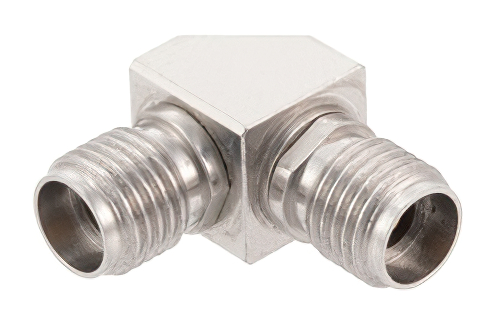 2.92mm Female to 2.92mm Female Miter Right Angle Adapter