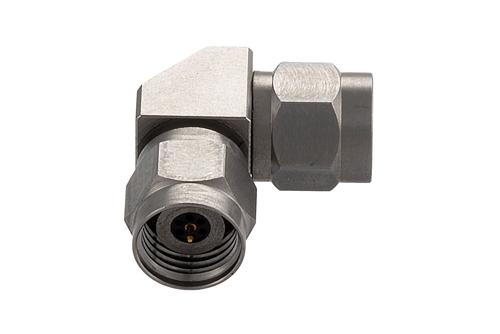 2.4mm Male to 2.4mm Male Right Angle Adapter
