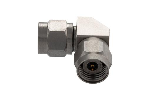 2.4mm Male to 2.4mm Male Right Angle Adapter