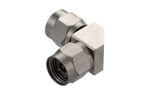 2.4mm Male to 2.4mm Male Right Angle Adapter