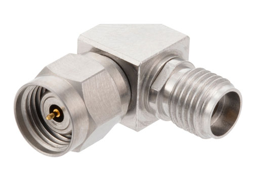 1.85mm Male to 2.92mm Female Right Angle Adapter