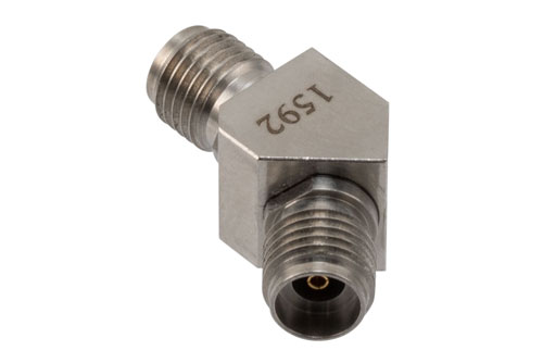 RF Adapter, 45 Degree Angle 2.92mm jack to 2.92mm jack 40GHz VSWR1.15