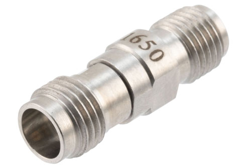 High Temperature Adapter 2.92mm Female to 2.4mm Female, 40GHz VSWR1.25, MIL-STD 348B