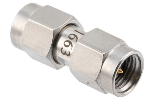 High Temperature Adapter 2.92mm Male to 2.92mm Male, 40GHz VSWR1.25, MIL-STD 348B