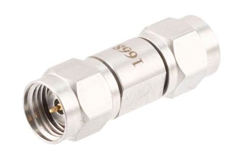 High Temperature Adapter 1.85mm Male to 1.85mm Male, 67GHz VSWR1.25, MIL-STD 348B