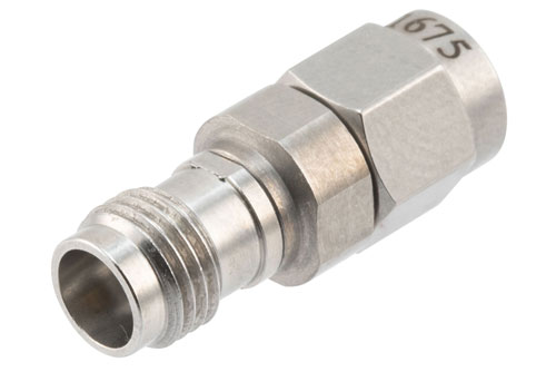 High Temperature Adapter 3.5mm Male to 2.4mm Female, 34.5GHz VSWR1.25, MIL-STD 348B