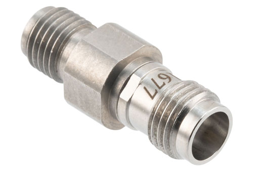 High Temperature Adapter 3.5mm Female to 2.4mm Female, 34.5GHz VSWR1.25, MIL-STD 348B