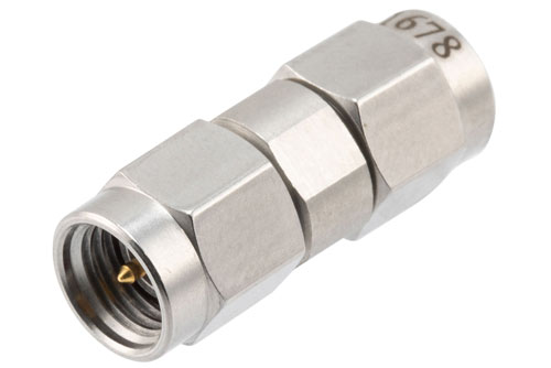 High Temperature Adapter 2.92mm Male to 3.5mm Male, 34.5GHz VSWR1.25, MIL-STD 348B