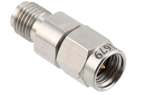 High Temperature Adapter 2.92mm Male to 3.5mm Female, 34.5GHz VSWR1.25, MIL-STD 348B