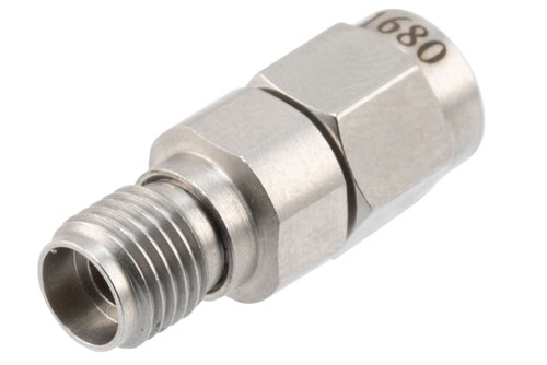 High Temperature Adapter 2.92mm Female to 3.5mm Male, 34.5GHz VSWR1.25, MIL-STD 348B