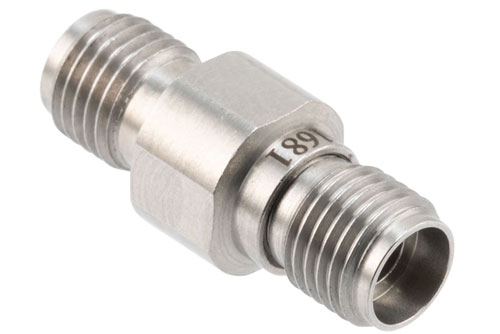 High Temperature Adapter 2.92mm Female to 3.5mm Female, 34.5GHz VSWR1.25, MIL-STD 348B