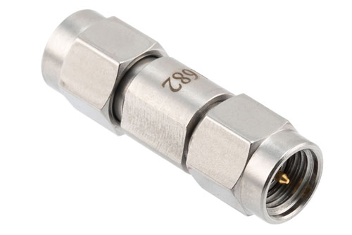 High Temperature Adapter 3.5mm Male to 3.5mm Male, 34.5GHz VSWR1.25, MIL-STD 348B