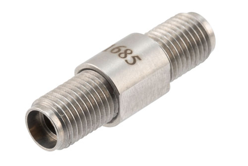 High Temperature Adapter 3.5mm Female to 3.5mm Female, 34.5GHz VSWR1.25, MIL-STD 348B