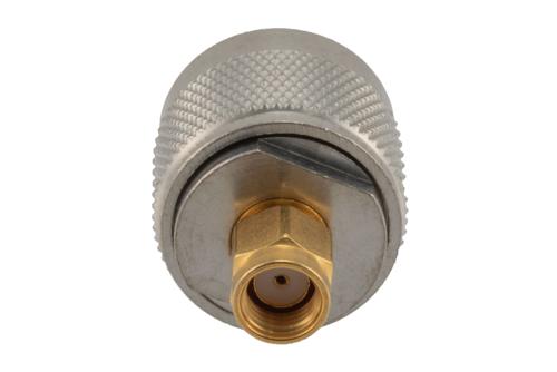 RP SMA Male to N Male Adapter, VSWR 1.2 up to 6 GHz