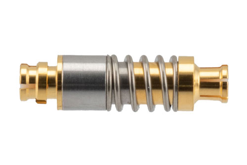SMP Female to SMP Female Spring-loaded Adapter (Bullet), L=0.70 inch