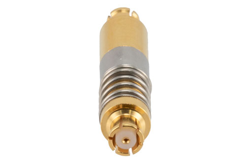 SMP Female to SMP Female Spring-loaded Adapter (Bullet), L=0.93 inch