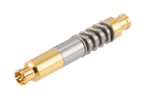 SMPM Female to SMPM Female Spring-loaded Adapter (Bullet), L=0.83 inch
