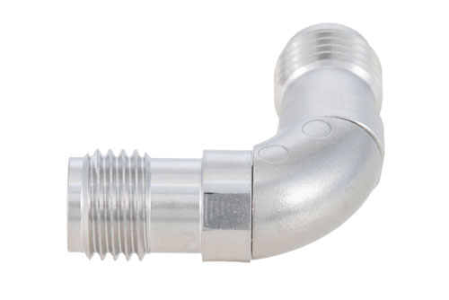 2.92mm Female to Female Radius Right Angle Adapter, VSWR 1.3 Max. at 40GHz