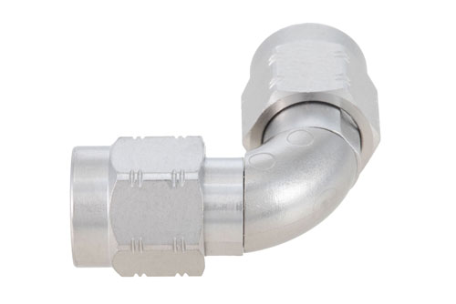 2.92mm Male to Male Radius Right Angle Adapter, VSWR 1.3 Max. at 40GHz