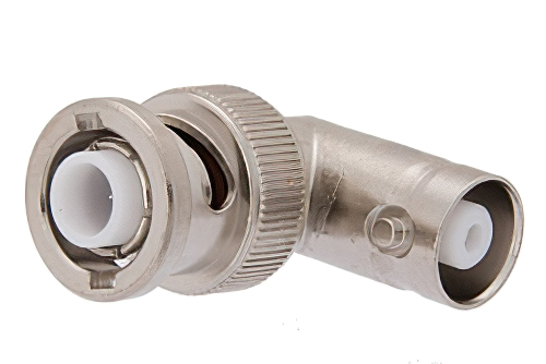 MHV Male to MHV Female Right Angle Adapter