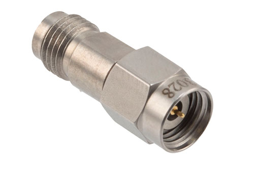 High Temperature Adapter 2.4mm Male to 2.4mm Female, 50GHz VSWR1.2, MIL-STD 348B