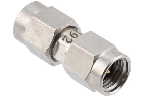 High Temperature Adapter 2.92mm Male to 2.4mm Male, 40GHz VSWR1.25, MIL-STD 348B