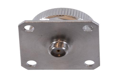 Precision 4 Hole Flange Mount SMA Female to 7mm Adapter