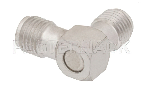 SMA Female to SMA Female Right Angle Adapter