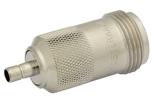 75 Ohm N Female to 75 Ohm Mini SMB Jack Adapter