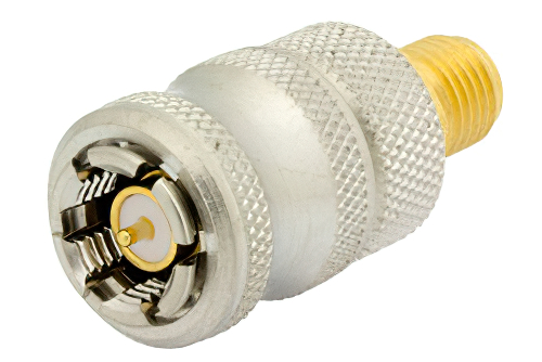 Precision QD SMA Male to SMA Female Adapter