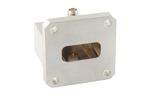 WR-90 Square Type Flange to SMA Female Waveguide to Coax Adapter Operating from 8.2 GHz to 12.4 GHz