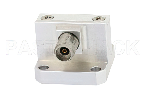 WR-42 Square Type Flange to 2.92mm Female Waveguide to Coax Adapter Operating from 18 GHz to 26.5 GHz