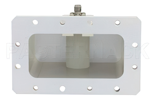 WR-284 CMR-284 Flange to SMA Female Waveguide to Coax Adapter Operating from 2.6 GHz to 3.95 GHz