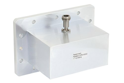 WR-430 CPR-430G Grooved Flange to N Female Waveguide to Coax Adapter Operating From 1.7 GHz to 2.6 GHz, L-S Band