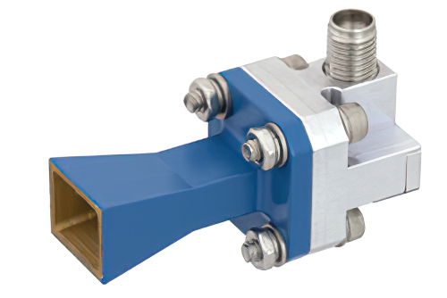 WR-28 Waveguide Standard Gain Horn Antenna Operating From 26.5 GHz to 40 GHz With a Nominal 10 dB Gain 2.92mm Female Input