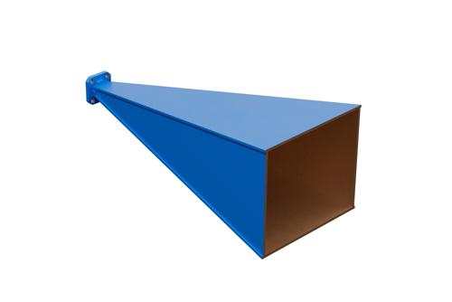 WR-28 Waveguide Standard Gain Horn Antenna Operating From 26.5 GHz to 40 GHz With a Nominal 25 dBi Gain With UG-599/U Square Cover Flange