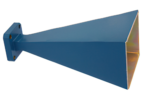 WR-34 Waveguide Standard Gain Horn Antenna Operating From 22 GHz to 33 GHz With a Nominal 20 dBi Gain With UG-1530/U Square Cover Flange