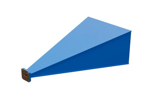 WR-42 Waveguide Standard Gain Horn Antenna Operating From 18 GHz to 26.5 GHz With a Nominal 25 dBi Gain With UG-597/U Square Cover Flange